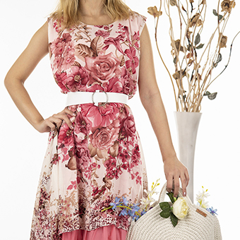 Flower dress shopping pic